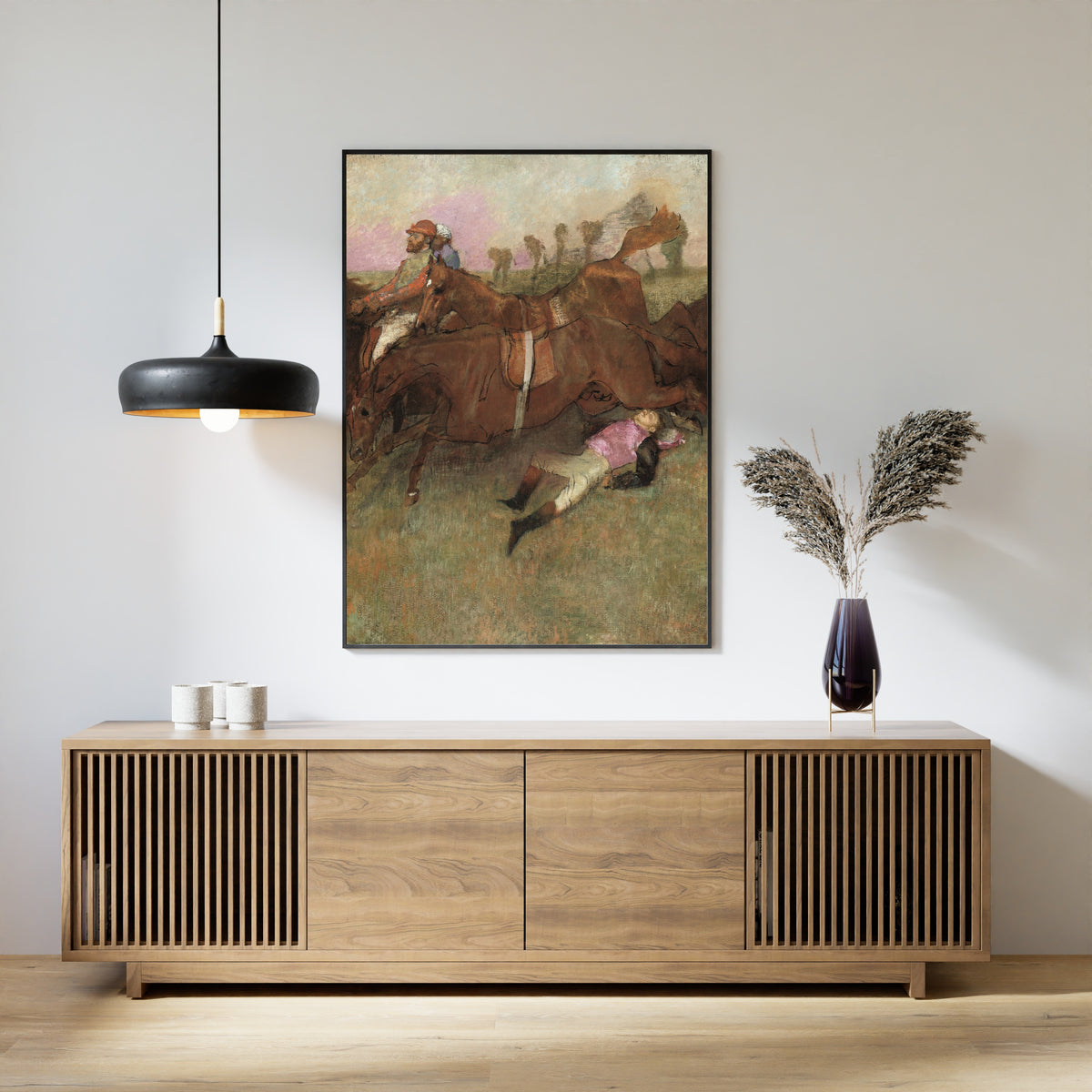 Edgar Degas — Scene from the Steeplechase: The Fallen Jockey | Fine Art Print