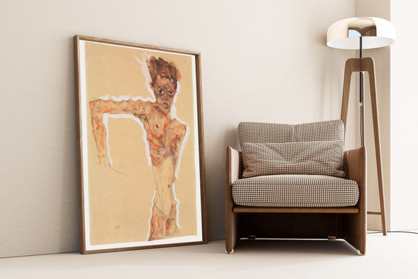 Egon Schiele — Self-Portrait | Fine Art Print