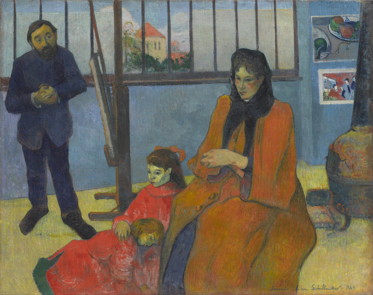 Paul Gauguin — Schuffenecker's Studio (The Schuffenecker Family) | Fine Art Print