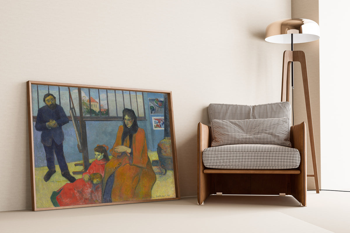 Paul Gauguin — Schuffenecker's Studio (The Schuffenecker Family) | Fine Art Print