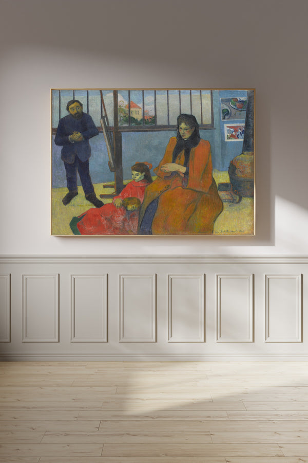 Paul Gauguin — Schuffenecker's Studio (The Schuffenecker Family) | Fine Art Print