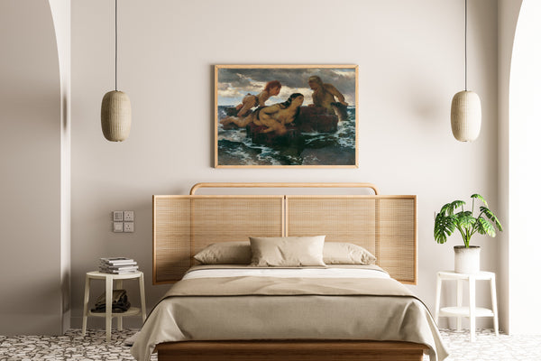 Arnold Böcklin — Sea Idyll | Symbolist Art Print