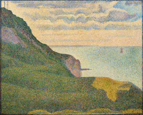 Georges Seurat — Seascape at Port-en-Bessin, Normandy | Fine Art Print