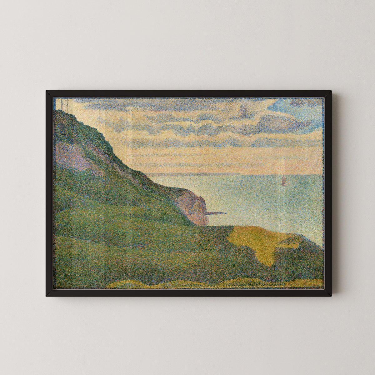 Georges Seurat — Seascape at Port-en-Bessin, Normandy | Fine Art Print