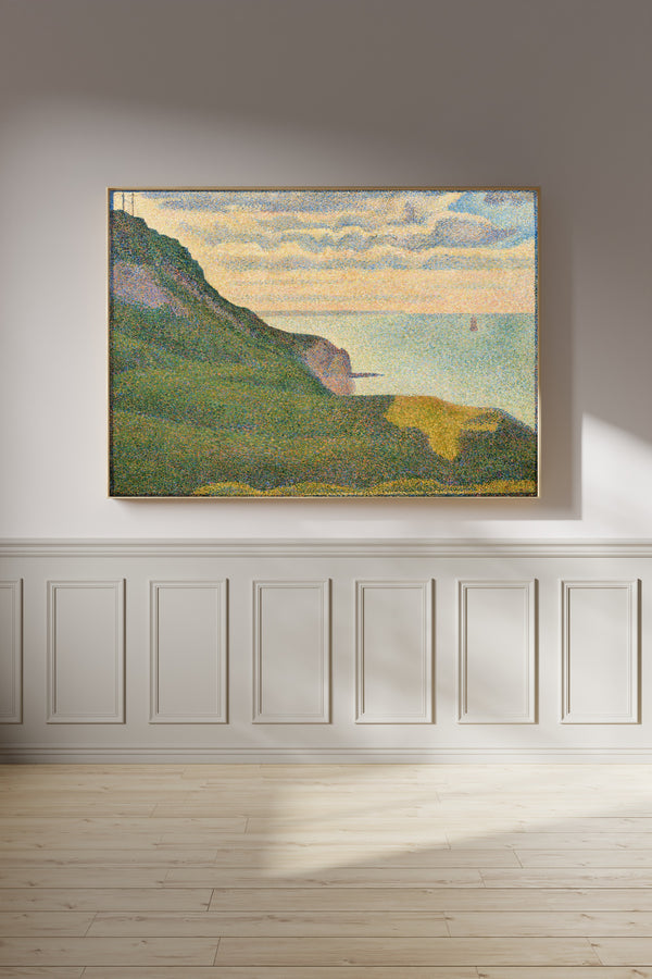 Georges Seurat — Seascape at Port-en-Bessin, Normandy | Fine Art Print