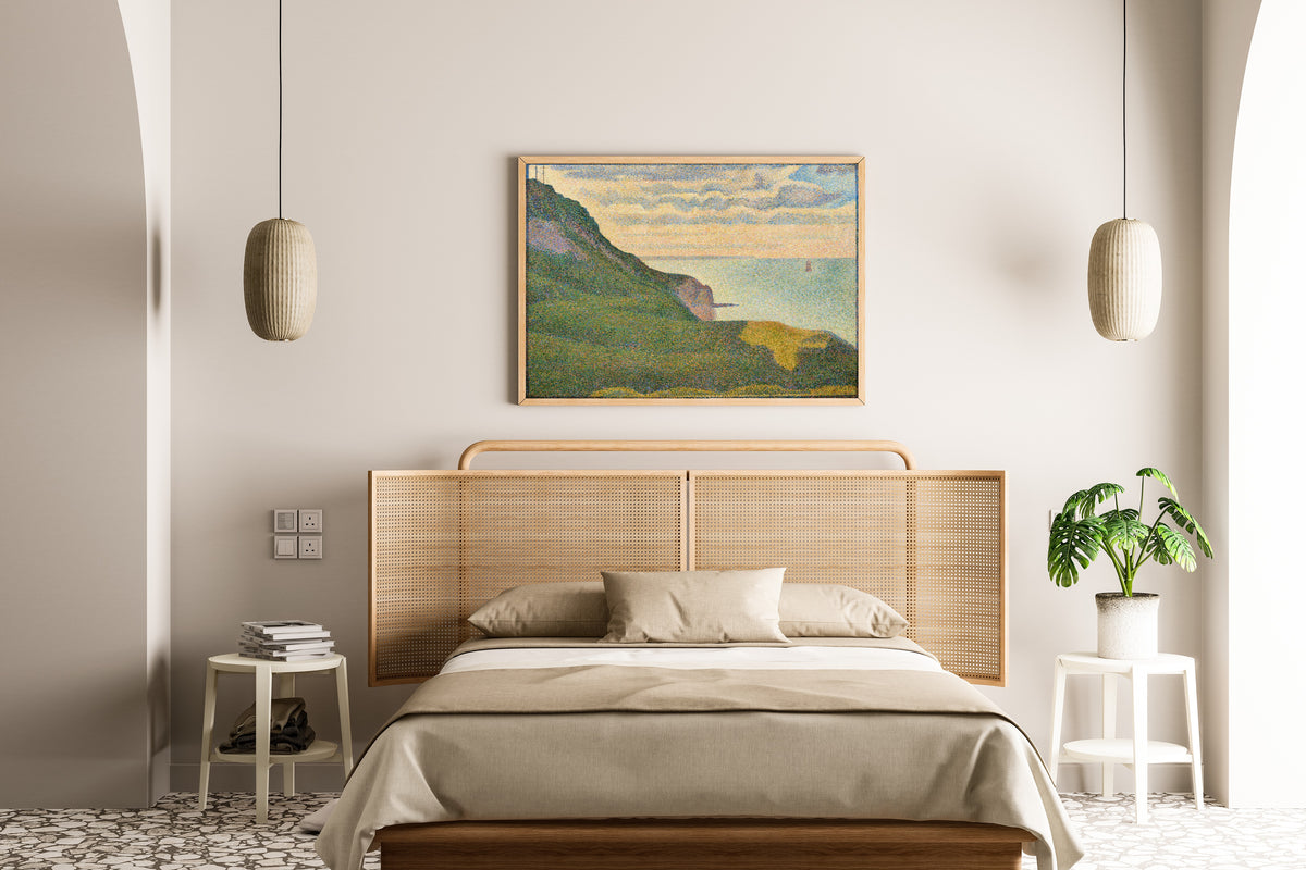 Georges Seurat — Seascape at Port-en-Bessin, Normandy | Fine Art Print