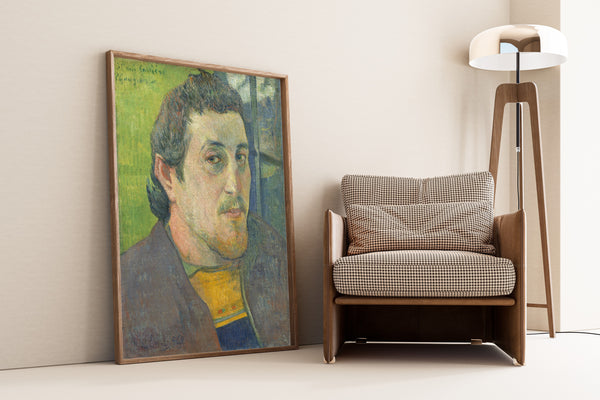 Paul Gauguin — Self-Portrait Dedicated to Carrière | Fine Art Print