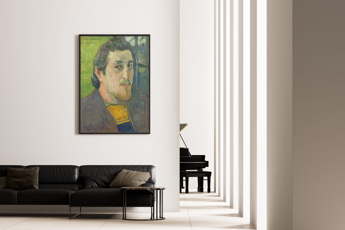 Paul Gauguin — Self-Portrait Dedicated to Carrière | Fine Art Print