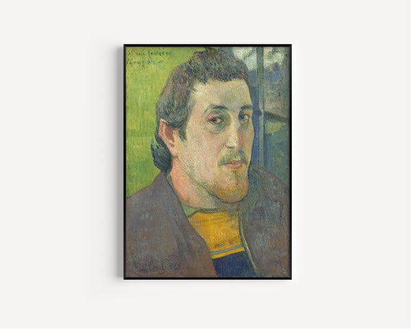 Paul Gauguin — Self-Portrait Dedicated to Carrière | Fine Art Print