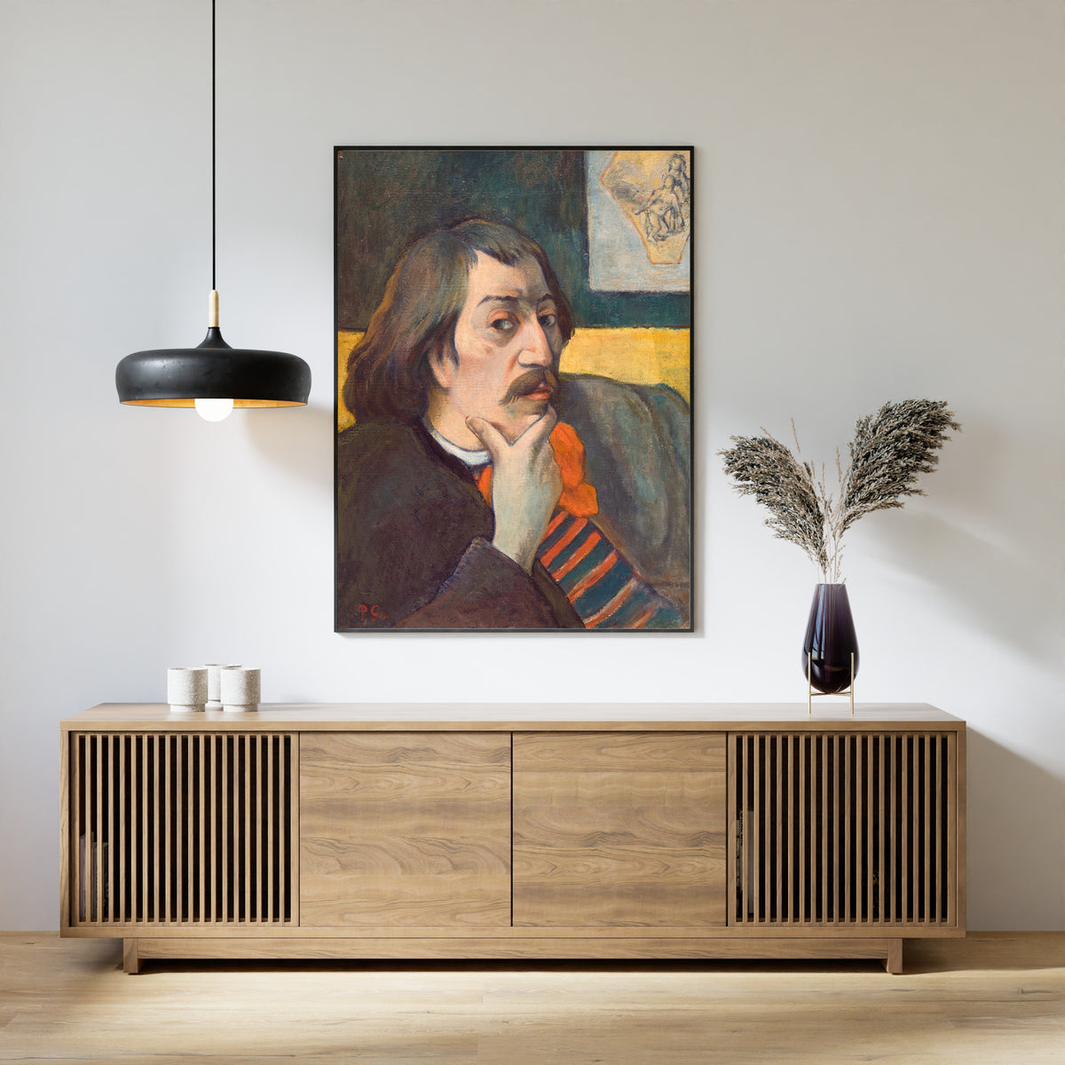 Paul Gauguin — Self-Portrait (Hand to Chin) | Fine Art Print