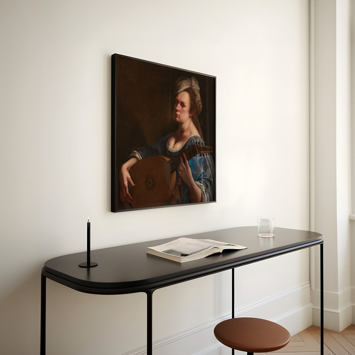 Artemisia Gentileschi — Self-Portrait as a Lute Player | Fine Art Print