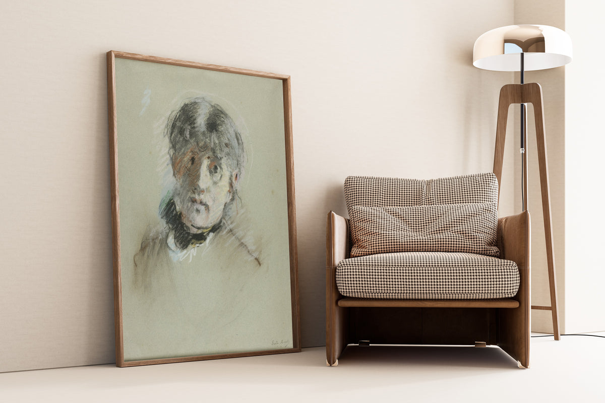 Berthe Morisot — Self-Portrait | Fine Art Print
