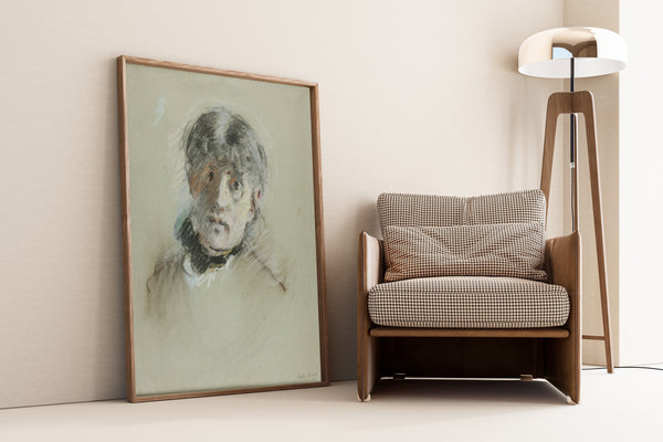 Berthe Morisot — Self-Portrait | Fine Art Print
