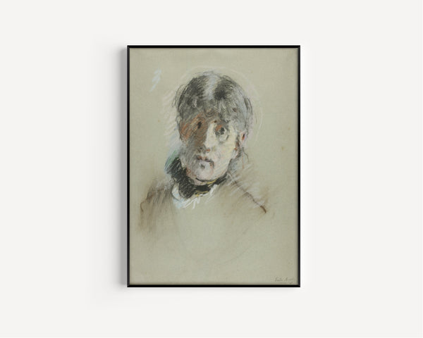 Berthe Morisot — Self-Portrait | Fine Art Print