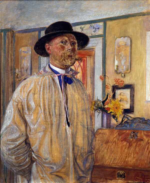 Carl Larsson — Self-Portrait | Swedish Oil Painting Print