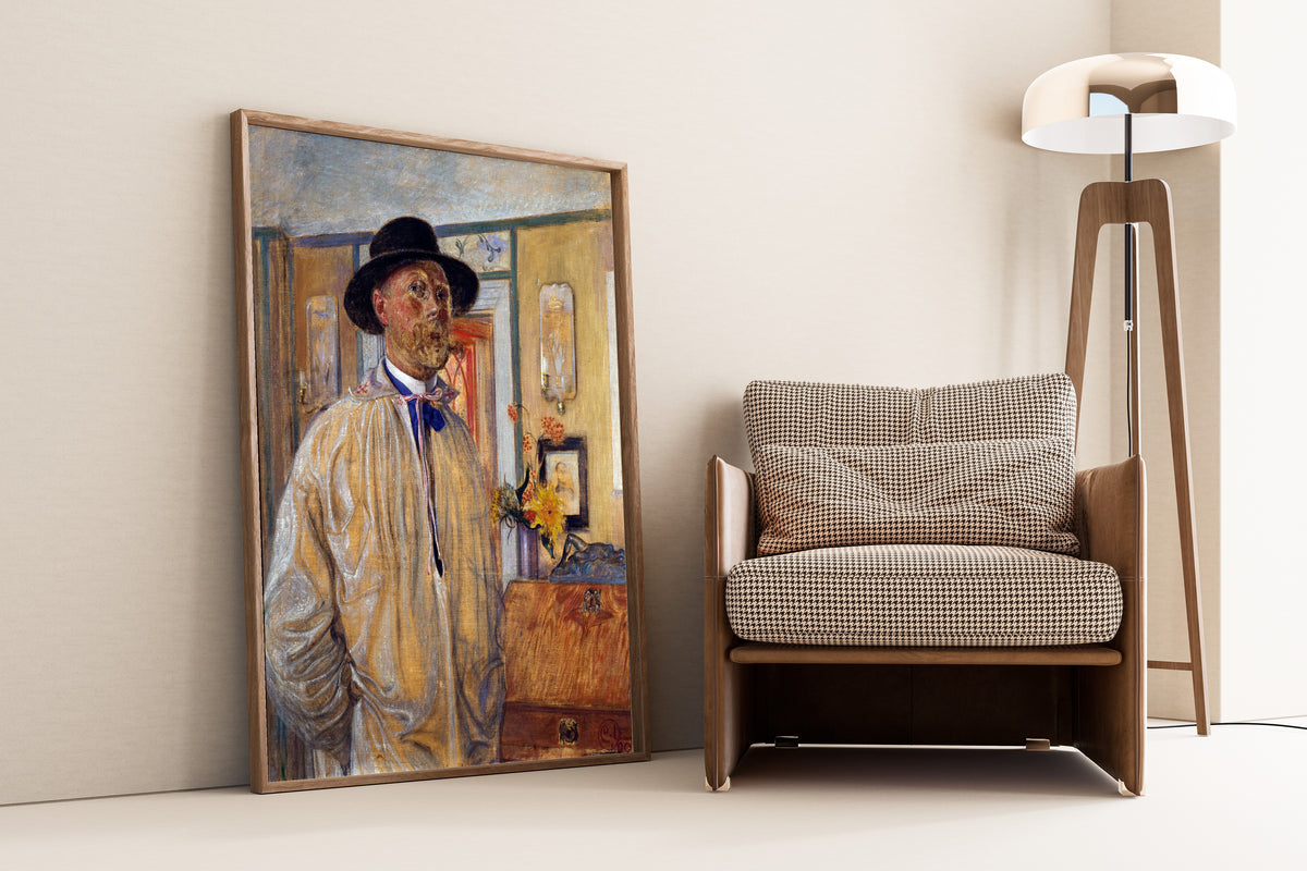 Carl Larsson — Self-Portrait | Swedish Oil Painting Print