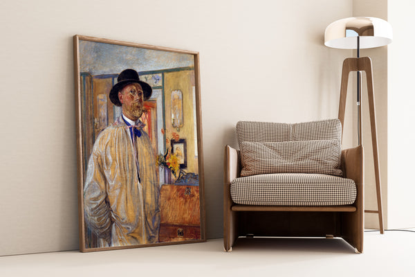 Carl Larsson — Self-Portrait | Swedish Oil Painting Print