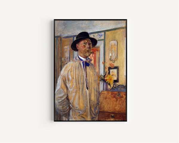 Carl Larsson — Self-Portrait | Swedish Oil Painting Print