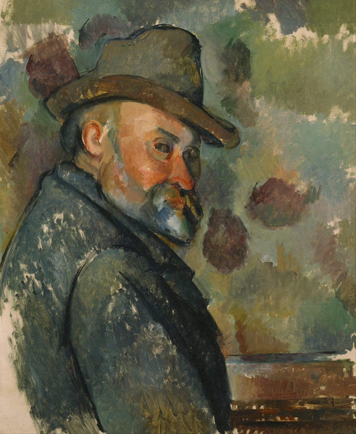 Paul Cezanne — Self-Portrait in a Soft Hat | Fine Art Print