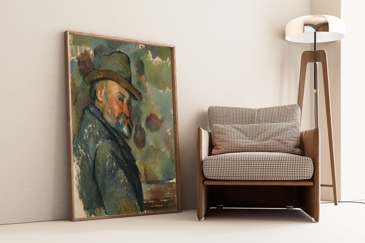Paul Cezanne — Self-Portrait in a Soft Hat | Fine Art Print