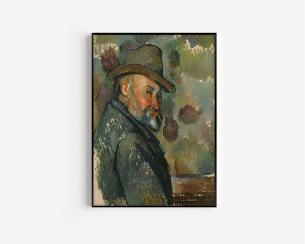 Paul Cezanne — Self-Portrait in a Soft Hat | Fine Art Print