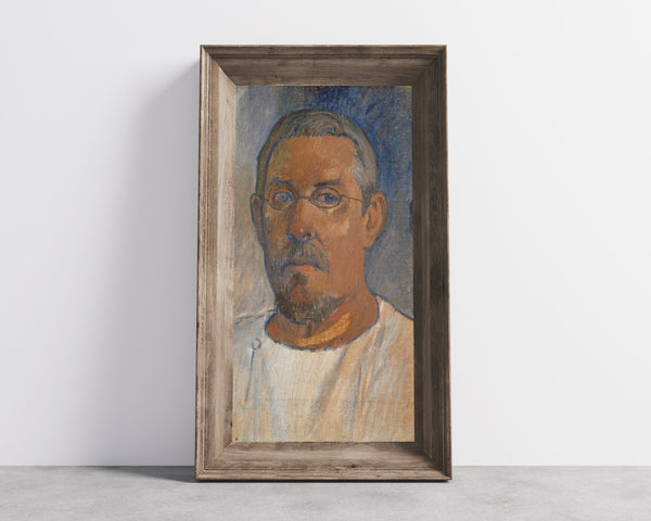 Paul Gauguin — Self-Portrait with Glasses | Fine Art Print