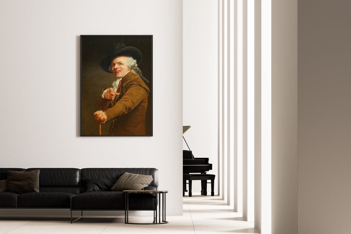 Joseph Ducreux — Self-portrait, Yawning / Mocking | Fine Art Print