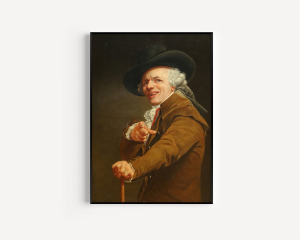 Joseph Ducreux — Self-portrait, Yawning / Mocking | Fine Art Print