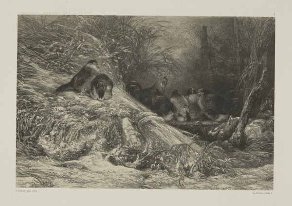 Karl Bodmer — Sheltered from the Frost | Fine Art Print