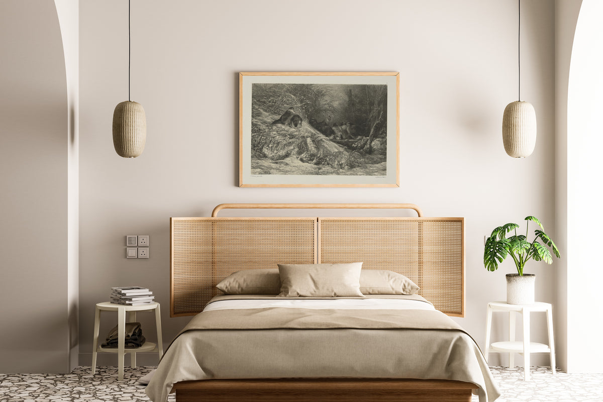 Karl Bodmer — Sheltered from the Frost | Fine Art Print