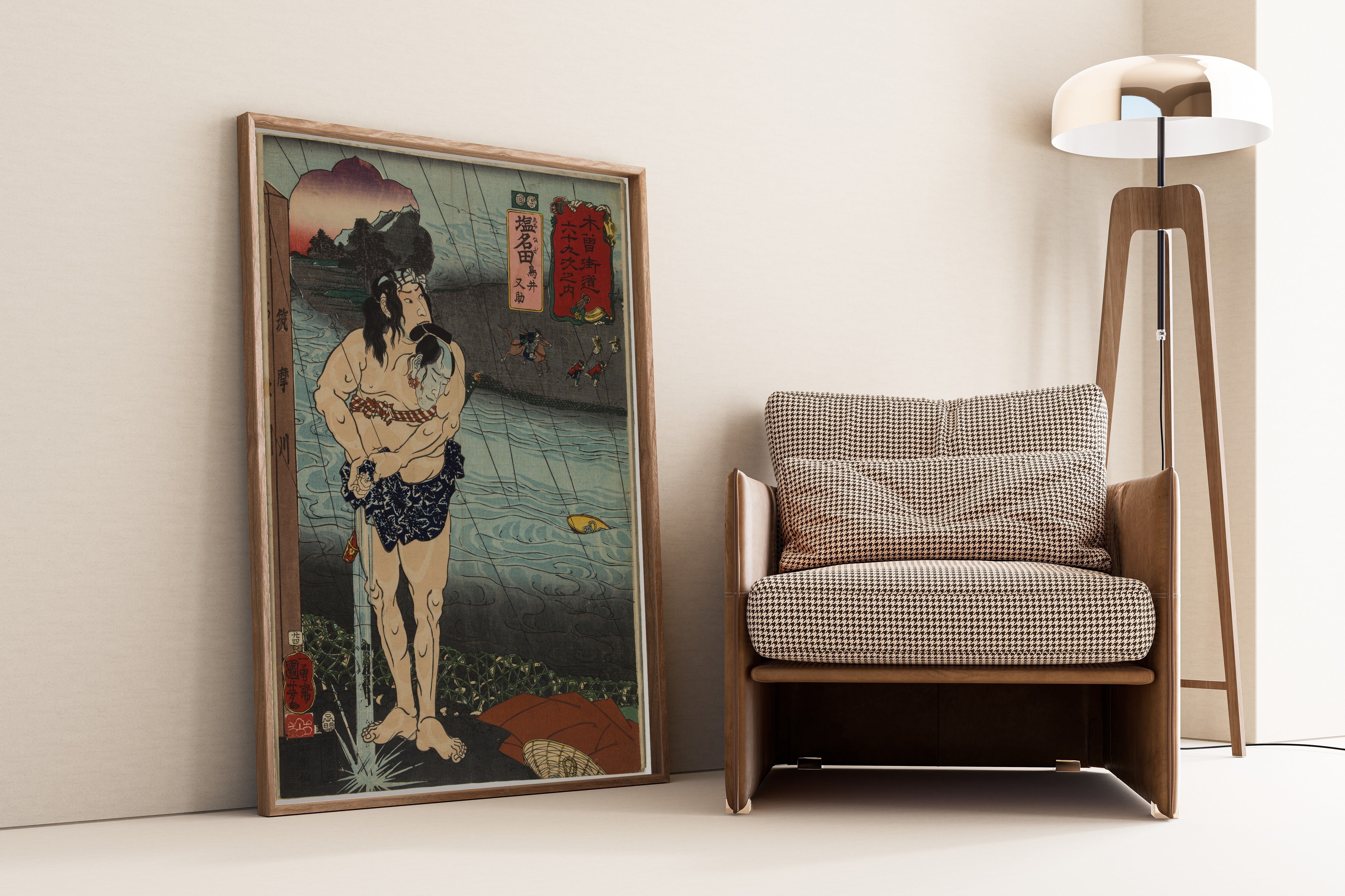 Utagawa Kuniyoshi — Shionada: Torii Matasuke | Japanese Woodblock Print (Ukiyo-e)