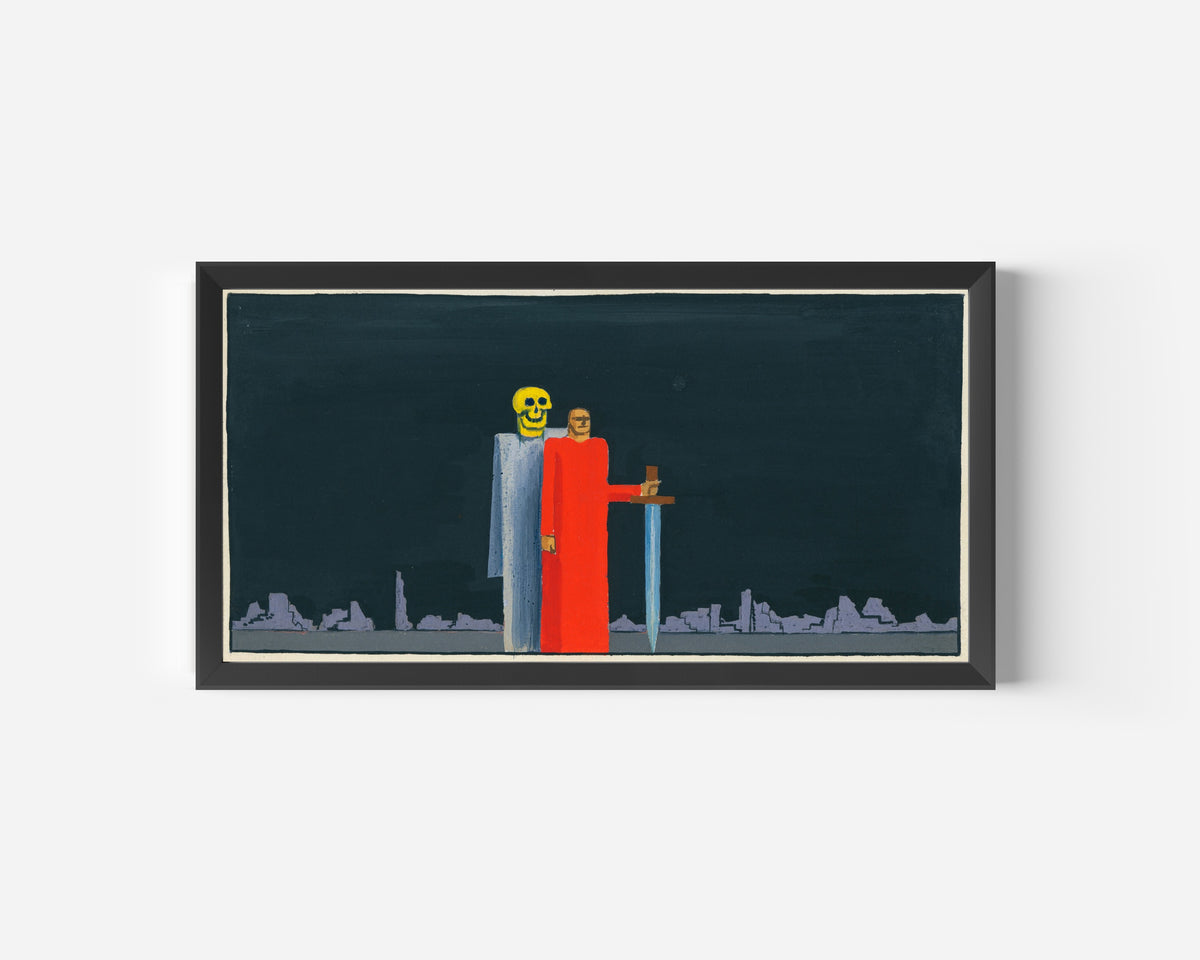 Karl Wiener — Sieg und Tod (Victory and Death) | Surreal Art Print