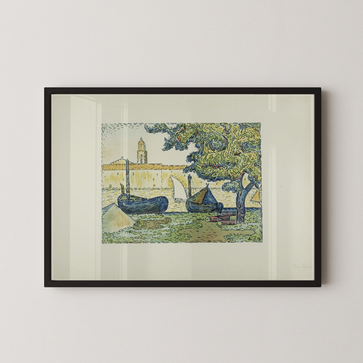 Paul Signac — The Port of St. Tropez II | Lithograph Print
