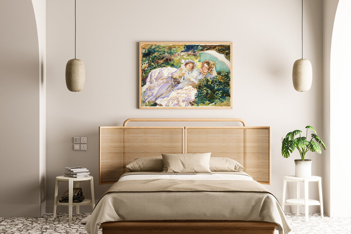 John Singer Sargent — Simplon Pass: The Tease | Fine Art Print