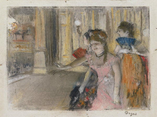 Edgar Degas — Singers on the Stage | Fine Art Print
