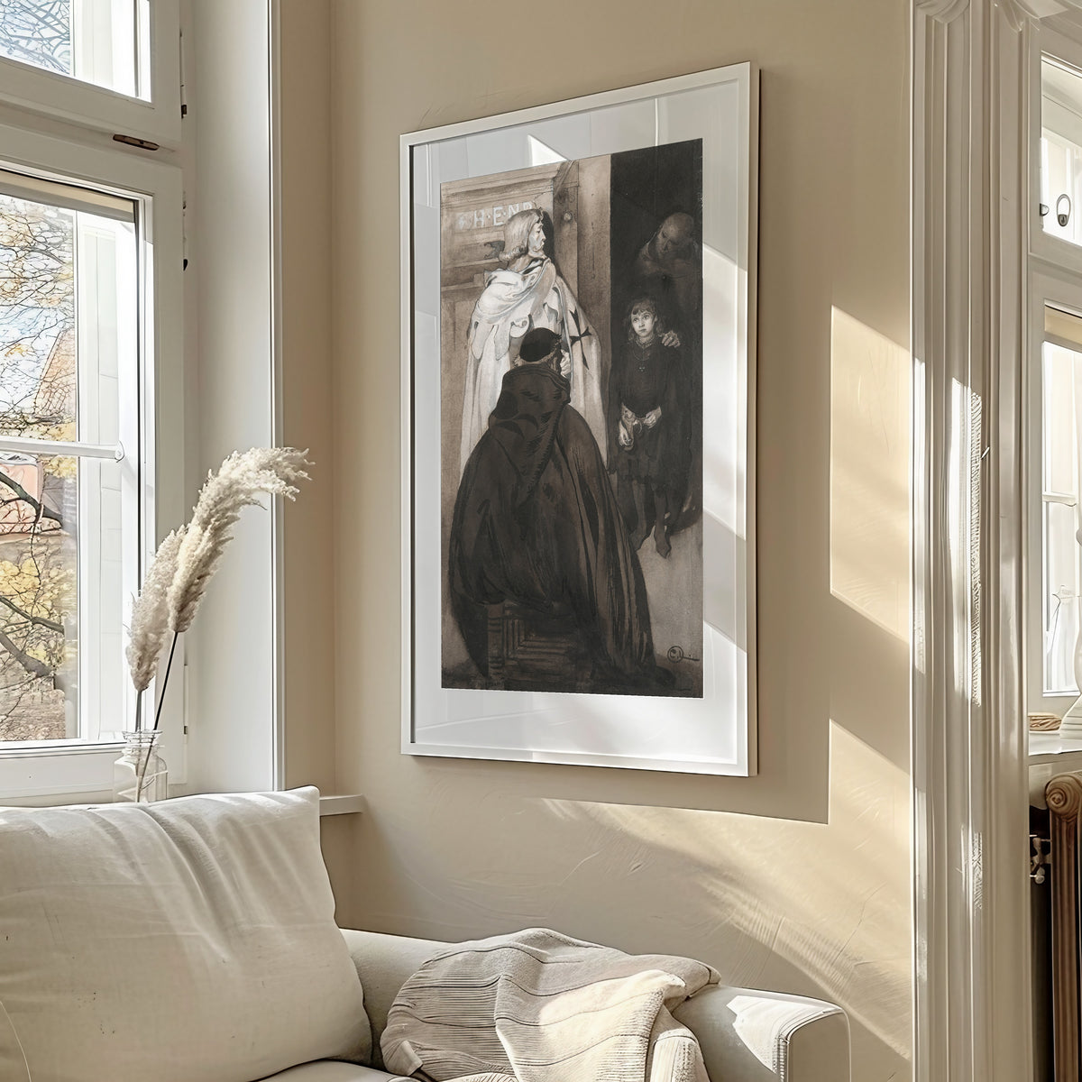 Carl Larsson — Singoalla: The Child in the Doorway | Swedish Book Illustration Print