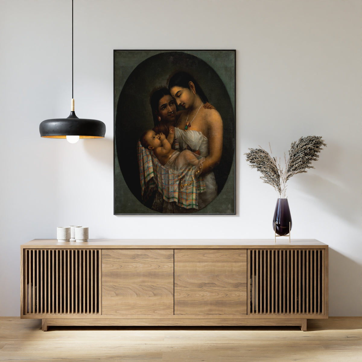 Raja Ravi Varma — Sisters | Fine Art Print