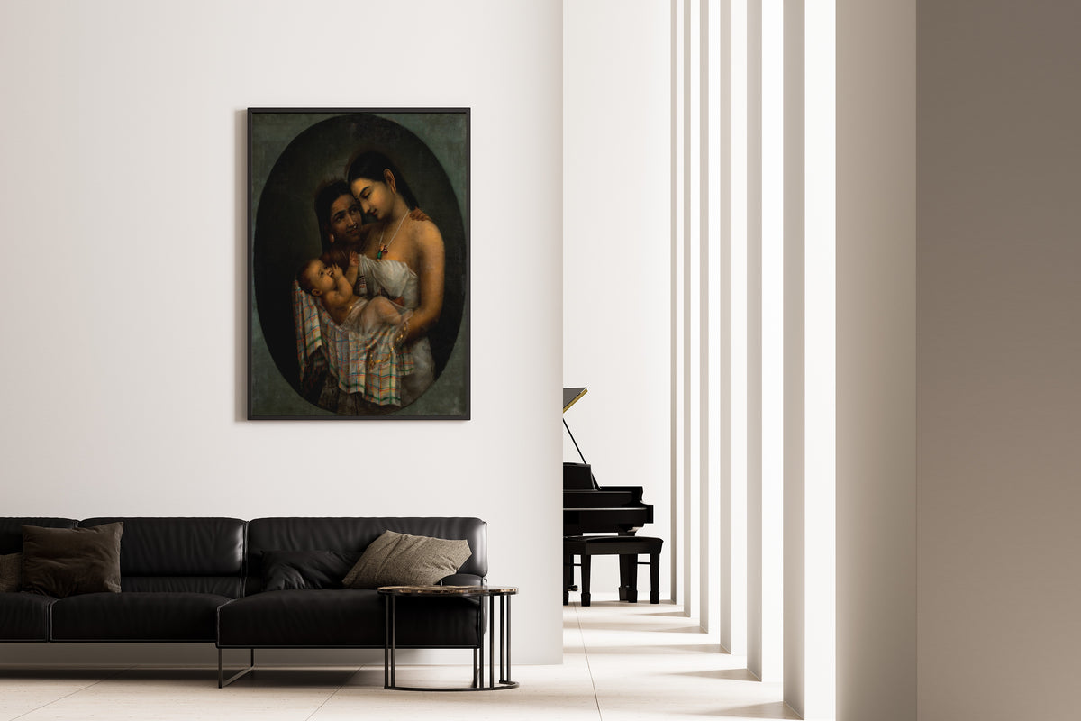 Raja Ravi Varma — Sisters | Fine Art Print