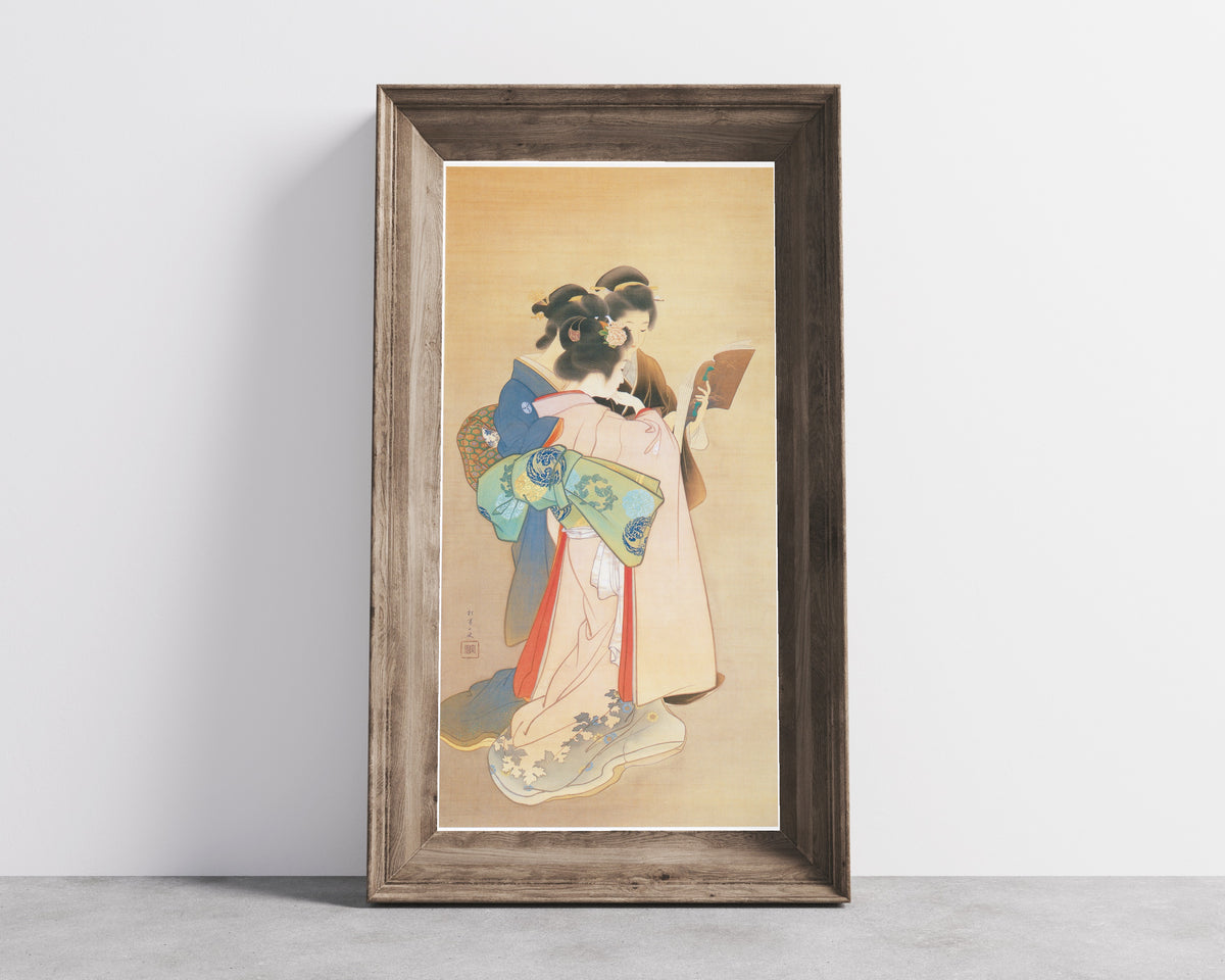 Uemura Shōen — Sisters | Fine Art Print