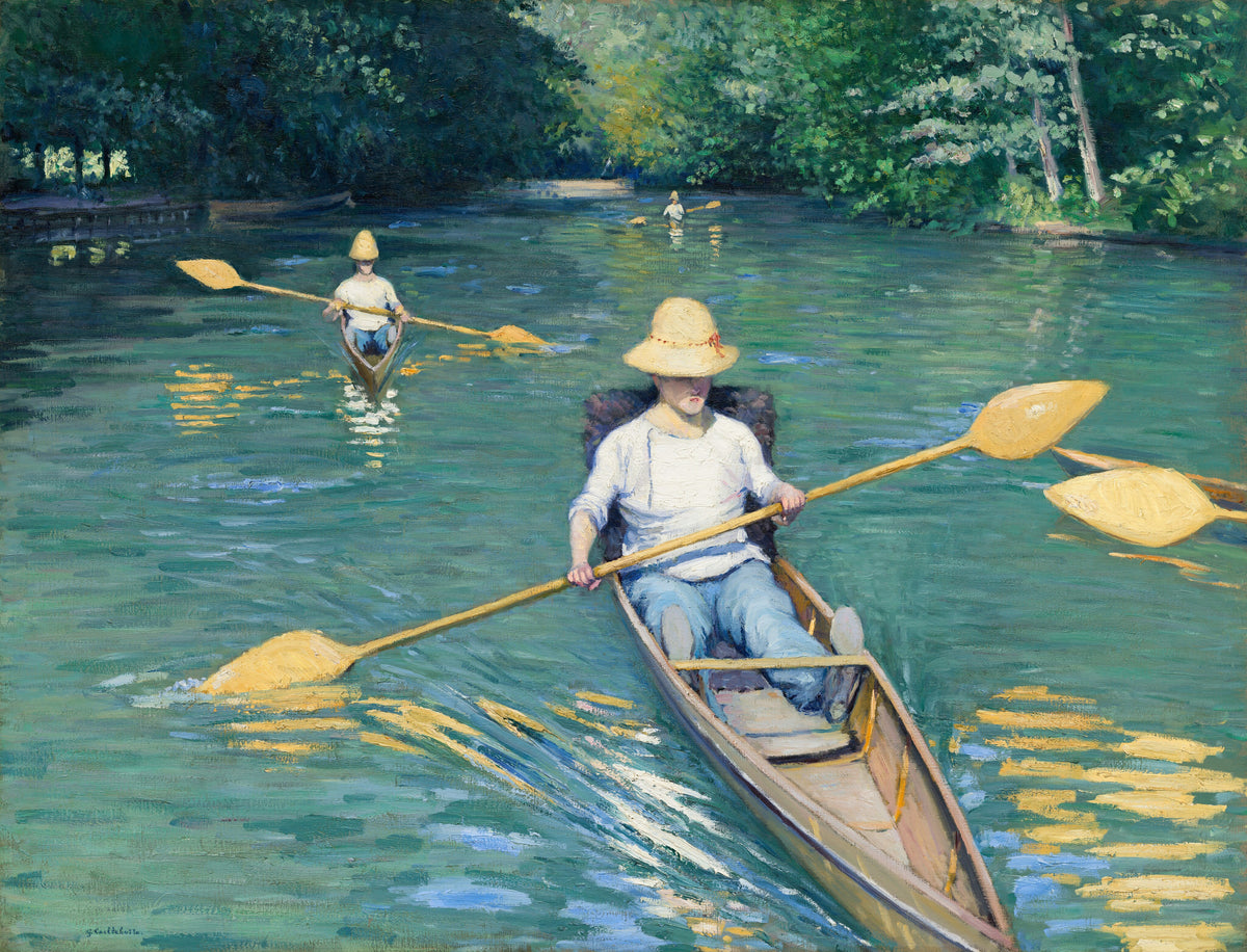 Gustave Caillebotte — Skiffs | Fine Art Print