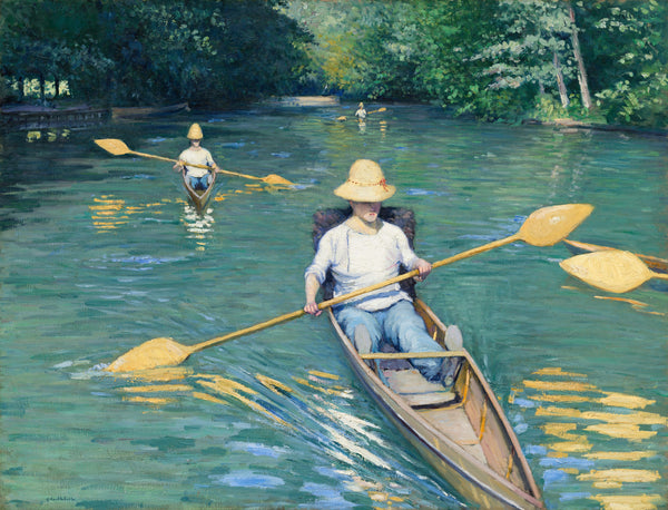 Gustave Caillebotte — Skiffs | Fine Art Print