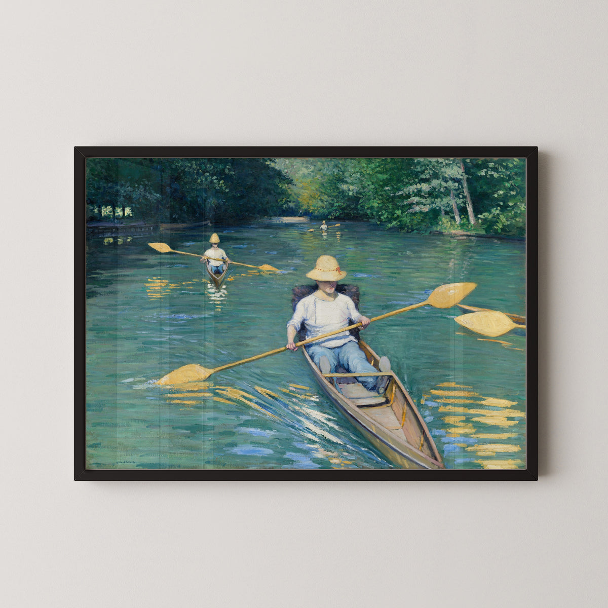Gustave Caillebotte — Skiffs | Fine Art Print