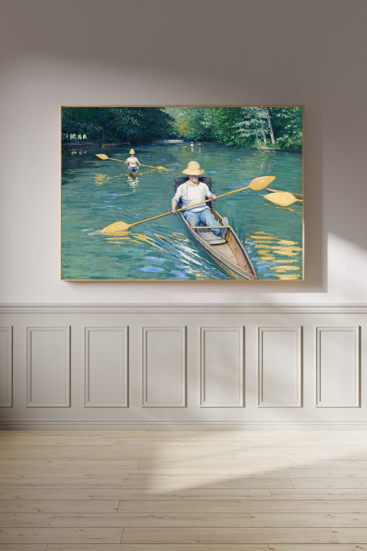 Gustave Caillebotte — Skiffs | Fine Art Print