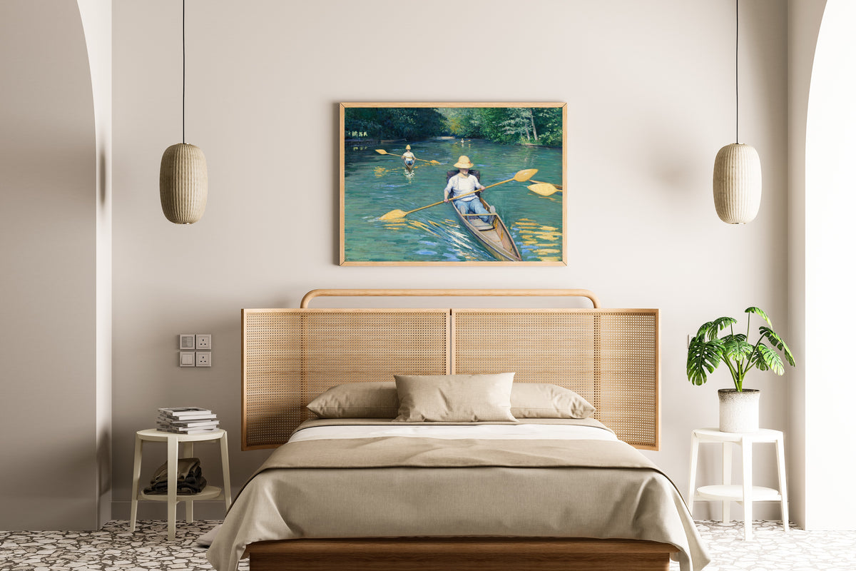Gustave Caillebotte — Skiffs | Fine Art Print