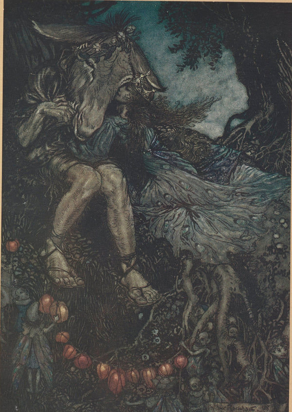 Arthur Rackham — Sleep Thou, and I Will Wind Thee in My Arms | Shakespeare Illustration Print
