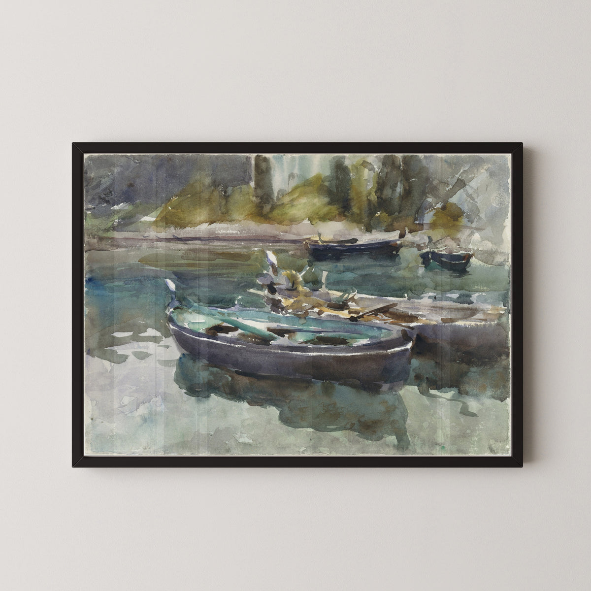 John Singer Sargent — Small Boats | Fine Art Print