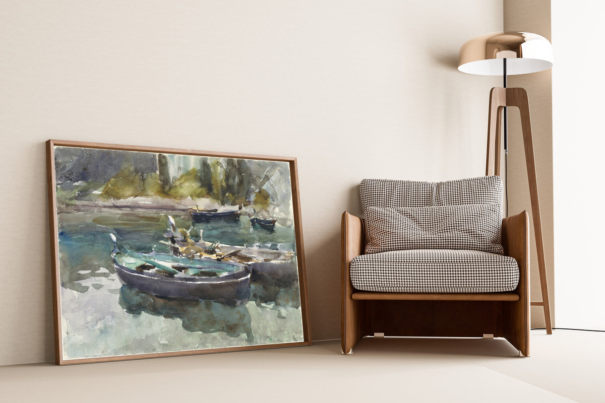 John Singer Sargent — Small Boats | Fine Art Print