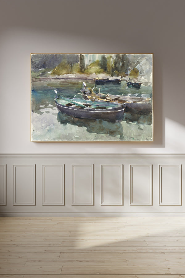 John Singer Sargent — Small Boats | Fine Art Print
