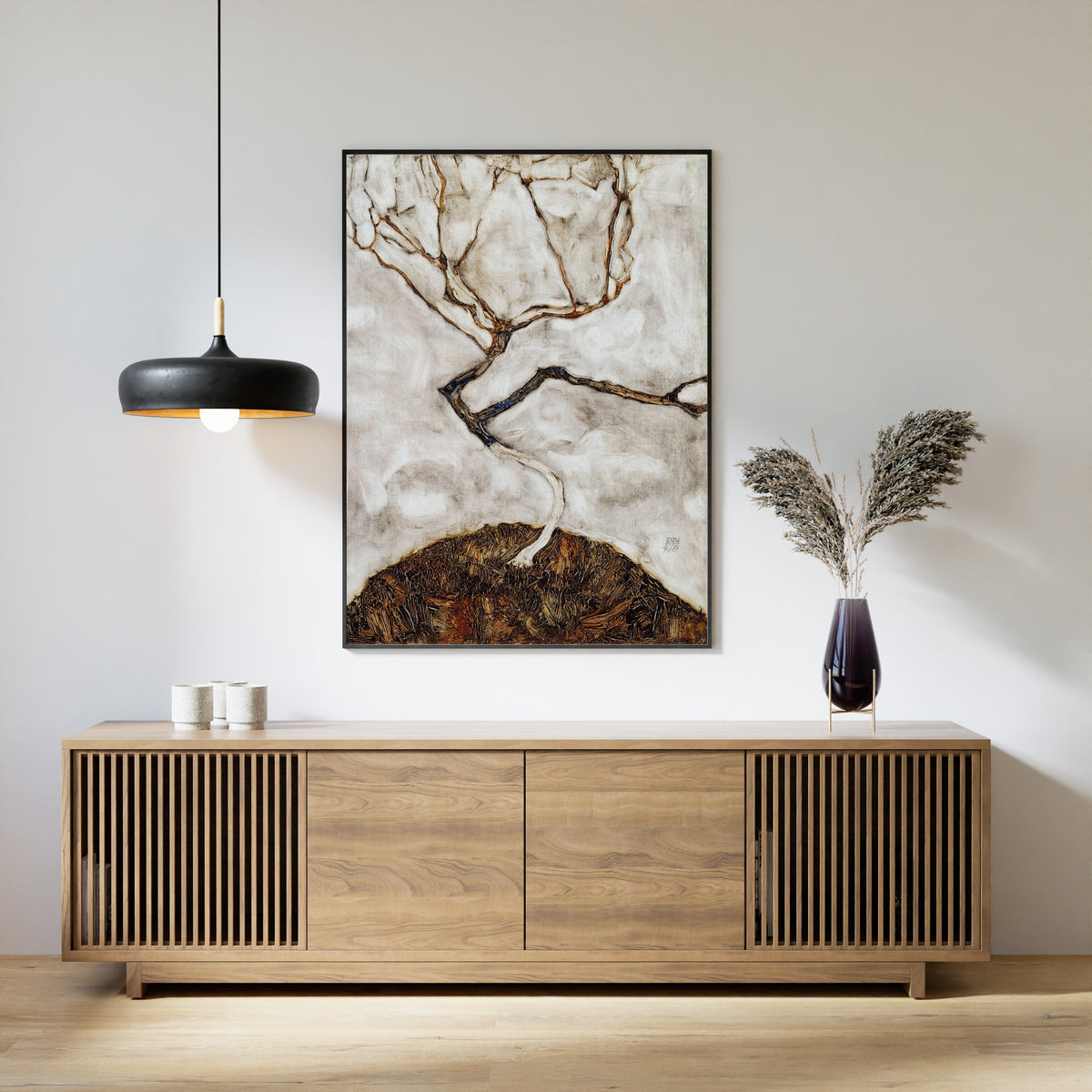 Egon Schiele — Small Tree in Late Autumn | Fine Art Print