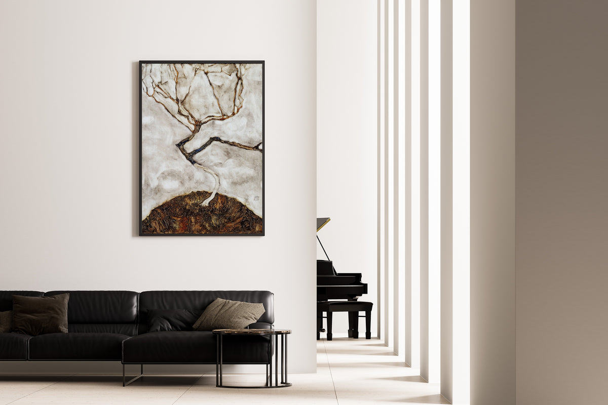 Egon Schiele — Small Tree in Late Autumn | Fine Art Print